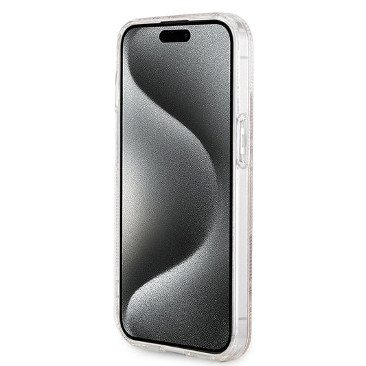 MagSafe-deksel for Apple iPhone 15, Guess, IML Gcube, Brun