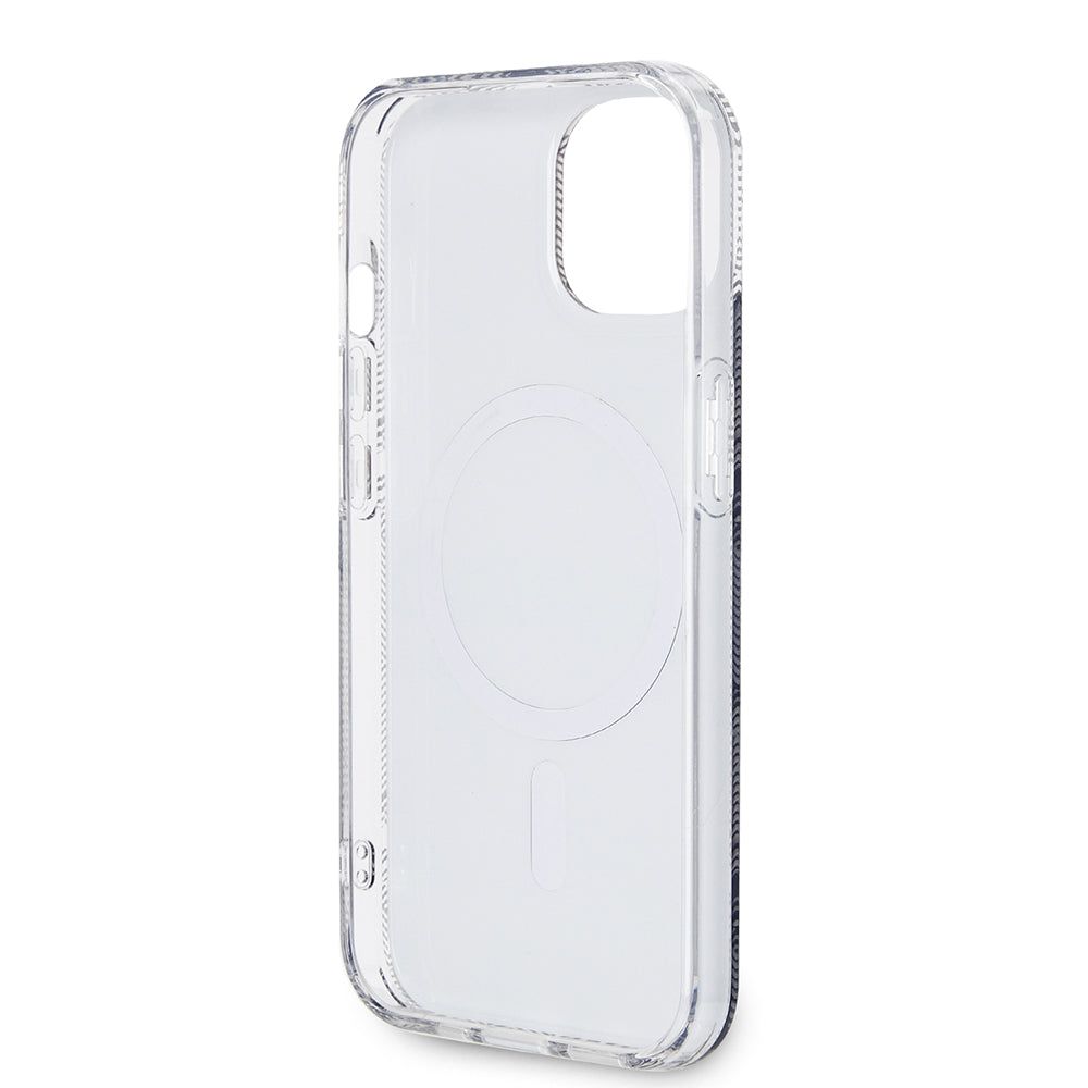 MagSafe deksel for Apple iPhone 15 Plus, Guess, IML Gcube, Svart