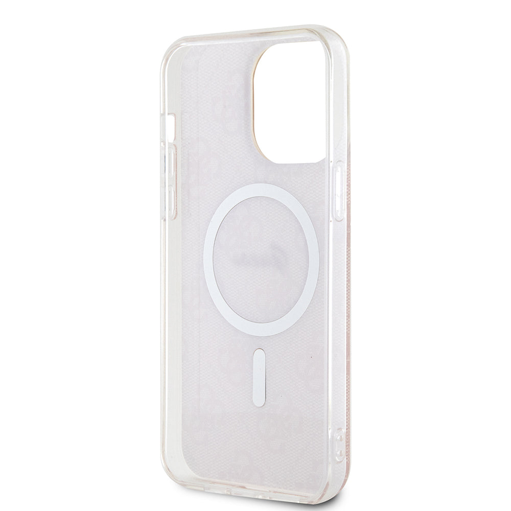 MagSafe-deksel for Apple iPhone 15 Pro, Guess, IML 4G, Rosa