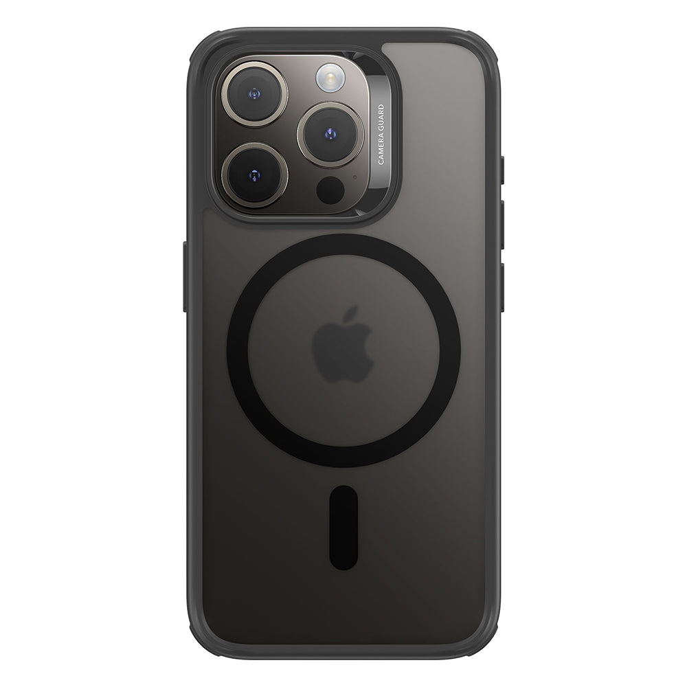 MagSafe-deksel for Apple iPhone 15 Pro Max, ESR, Classic Hybrid, Satin Black