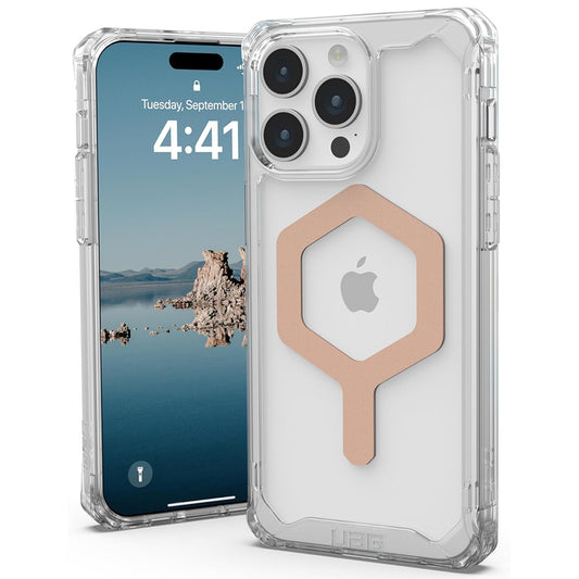 MagSafe-deksel for Apple iPhone 15 Pro Max, Urban Armor Gear, Plyo, Rosa Gull
