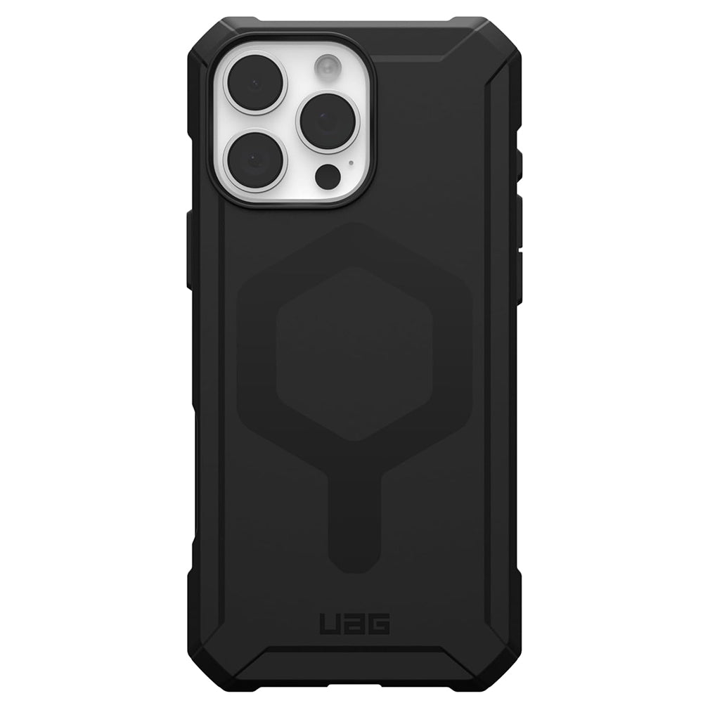 MagSafe-deksel for Apple iPhone 15 Pro, Urban Armor Gear, Essential Armor, svart