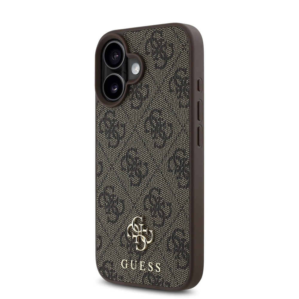 MagSafe-deksel for Apple iPhone 16, Guess, 4G Classic, Brun