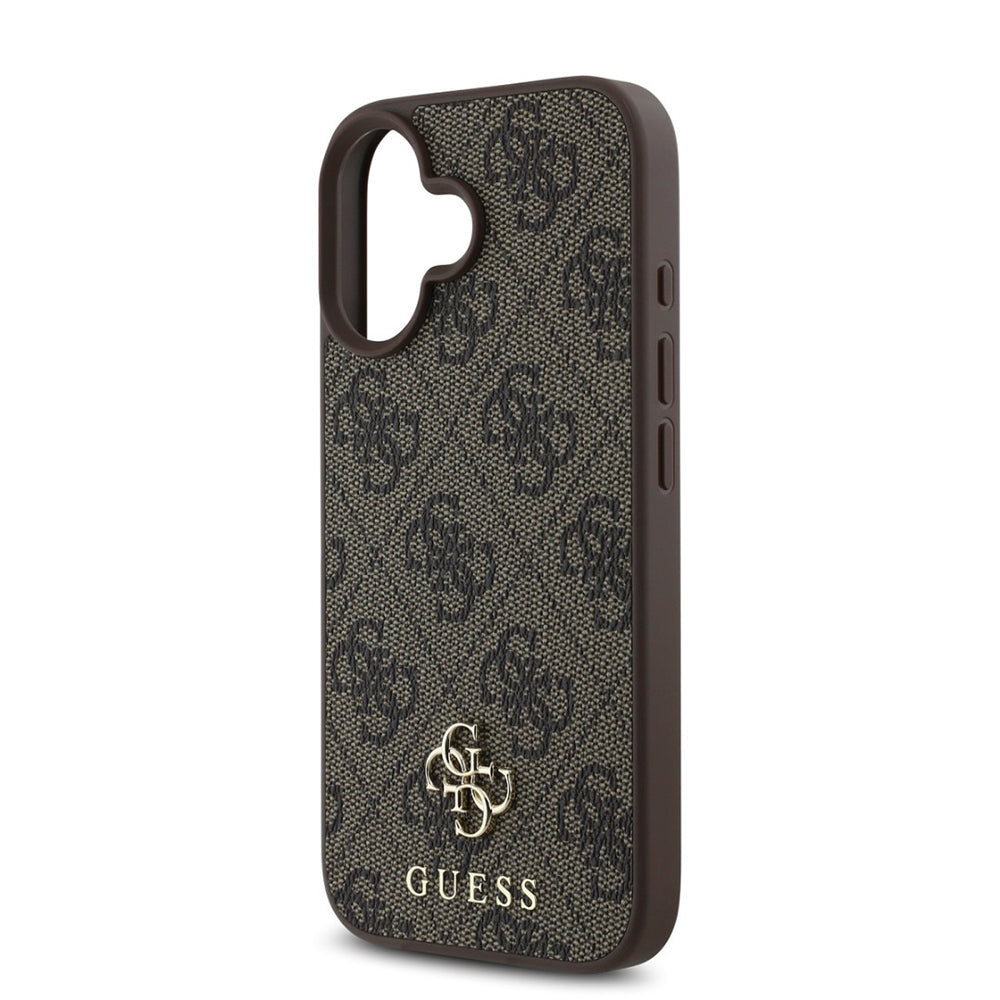 MagSafe-deksel for Apple iPhone 16, Guess, 4G Classic, Brun