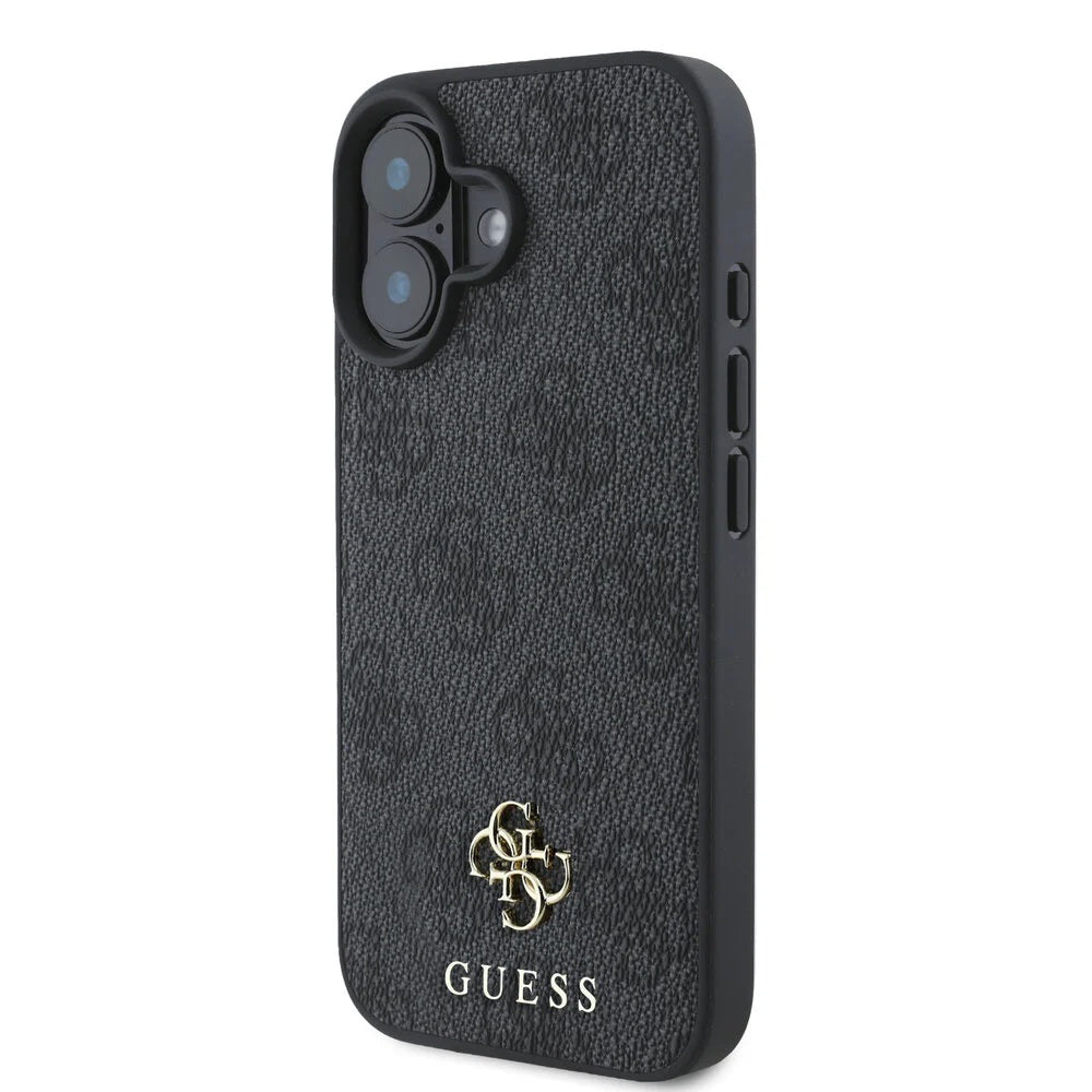 MagSafe-deksel for Apple iPhone 16, Guess, 4G Classic, Svart
