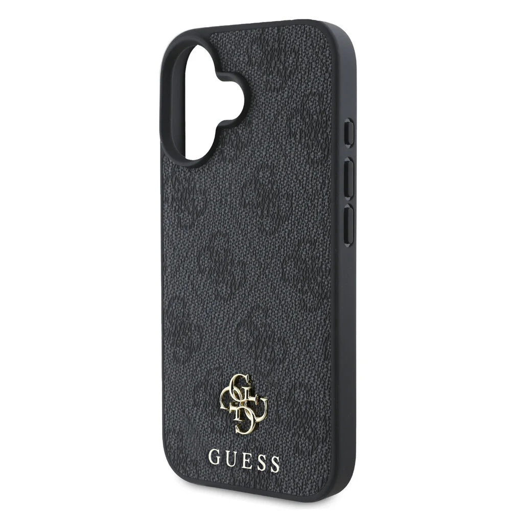 MagSafe-deksel for Apple iPhone 16, Guess, 4G Classic, Svart