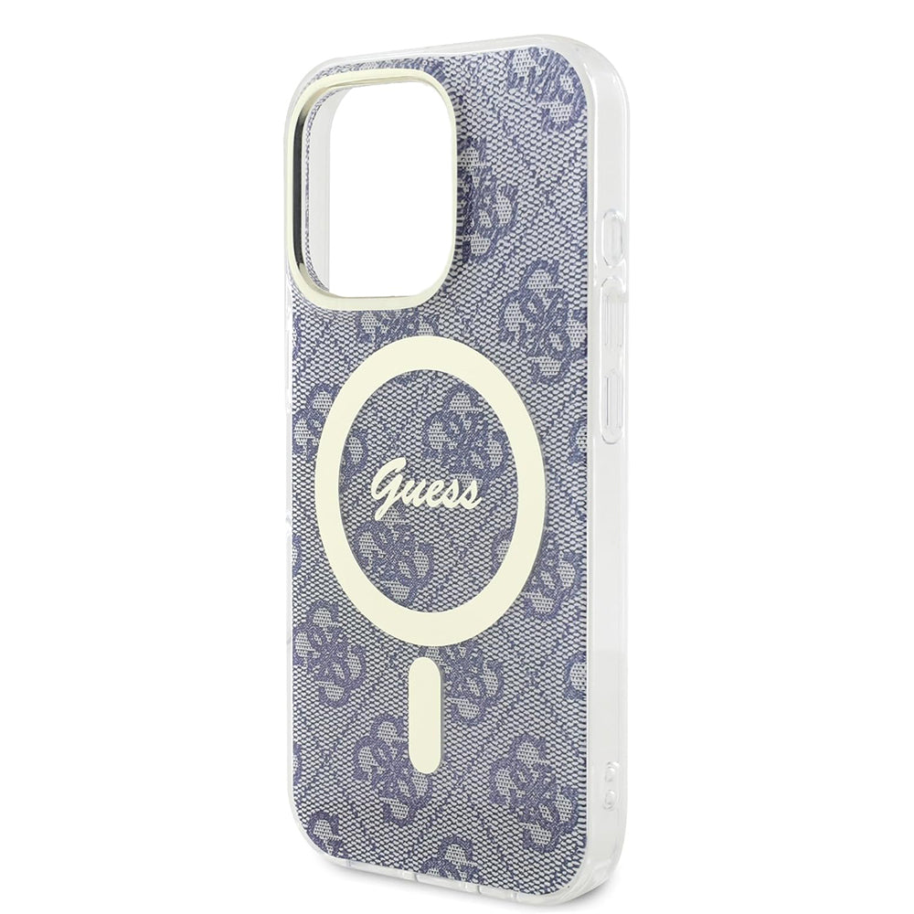 MagSafe-deksel for Apple iPhone 16, Guess, IML 4G, Blå