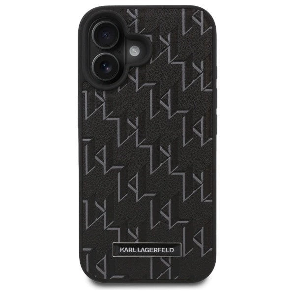 MagSafe-deksel for Apple iPhone 16, Karl Lagerfeld, Hot Stamp, Svart