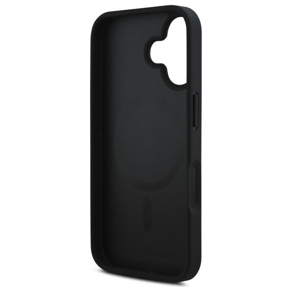 MagSafe-deksel for Apple iPhone 16, Karl Lagerfeld, Karl's Head, Svart