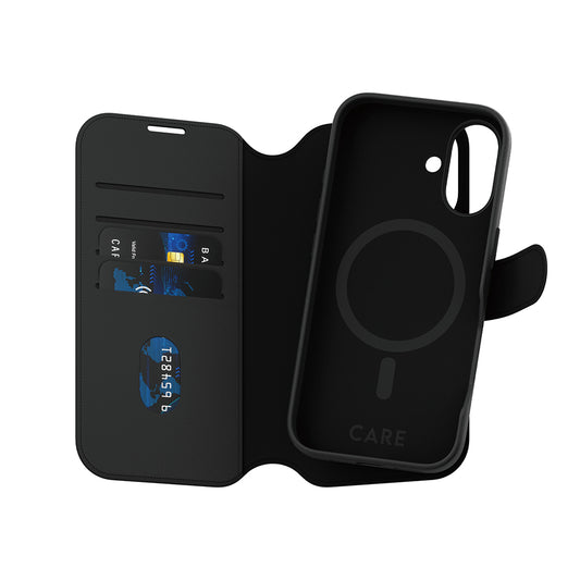 MagSafe-deksel for Apple iPhone 16, PanzerGlass, Care Feature Tango Two-in-One, Svart