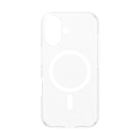 MagSafe-deksel for Apple iPhone 16, PanzerGlass, Care Urban Combat Star Lit, Transparent Hvit