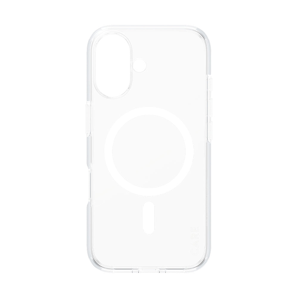 MagSafe-deksel for Apple iPhone 16, PanzerGlass, Care Urban Combat, Transparent Hvit