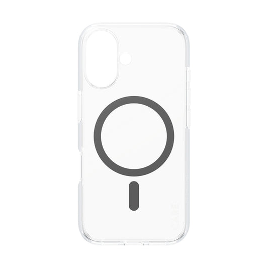 MagSafe-deksel for Apple iPhone 16, PanzerGlass, Care Urban Combat, Svart Transparent