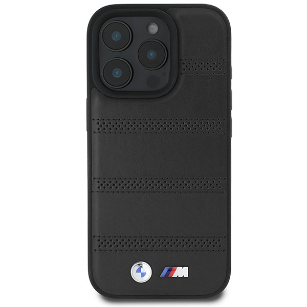 MagSafe-deksel for Apple iPhone 16 Pro, BMW, M Perforated And Stitched Line, Svart