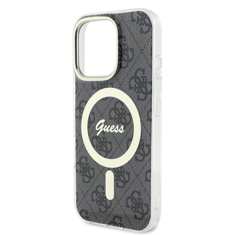 MagSafe-deksel for Apple iPhone 16 Pro, Guess, IML 4G, Svart