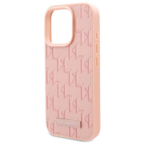 MagSafe deksel for Apple iPhone 16 Pro, Karl Lagerfeld, Hot Stamp, Rosa