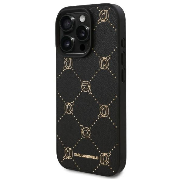 MagSafe-deksel for Apple iPhone 16 Pro, Karl Lagerfeld, Karl's Head, Svart
