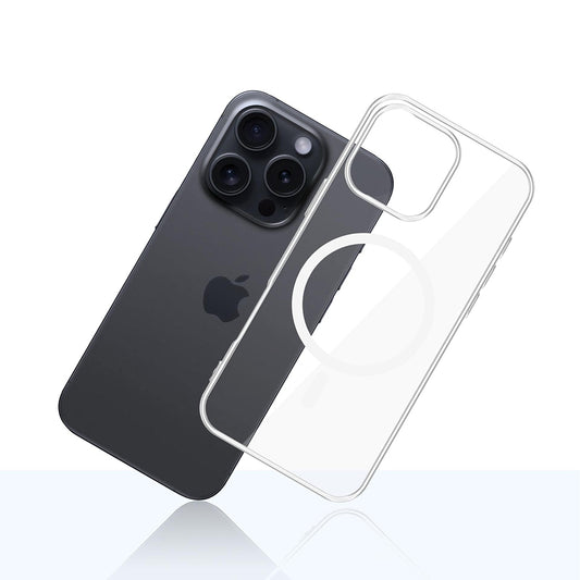 MagSafe-deksel for Apple iPhone 16 Pro Max, 3MK, Clear MagCase, Transparent