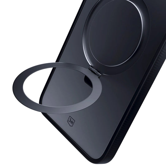 MagSafe-deksel for Apple iPhone 16 Pro Max, 3MK, Smoke MagStand, Svart