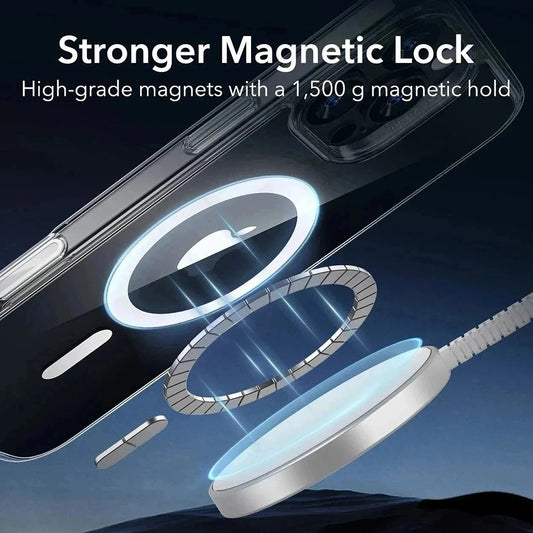 MagSafe-deksel for Apple iPhone 16 Pro Max, ESR, Classic Hybrid Slide, Satin Sort