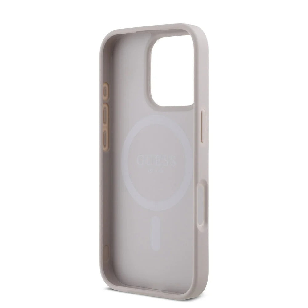 MagSafe-deksel for Apple iPhone 16 Pro Max, Guess, 4G Classic, Rosa