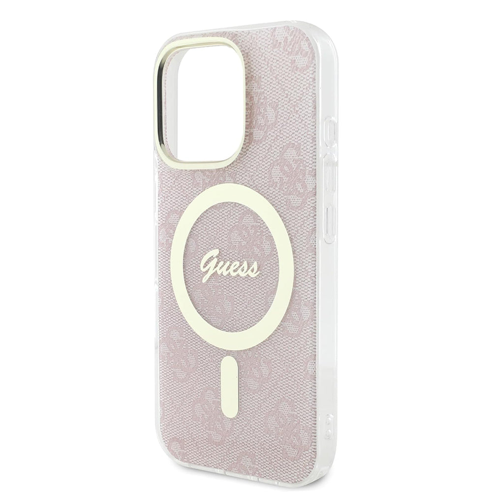 MagSafe-deksel for Apple iPhone 16 Pro Max, Guess, IML 4G, Rosa