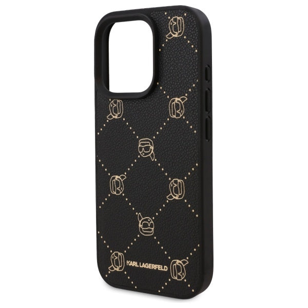 MagSafe-deksel for Apple iPhone 16 Pro Max, Karl Lagerfeld, Karl's Head, Svart
