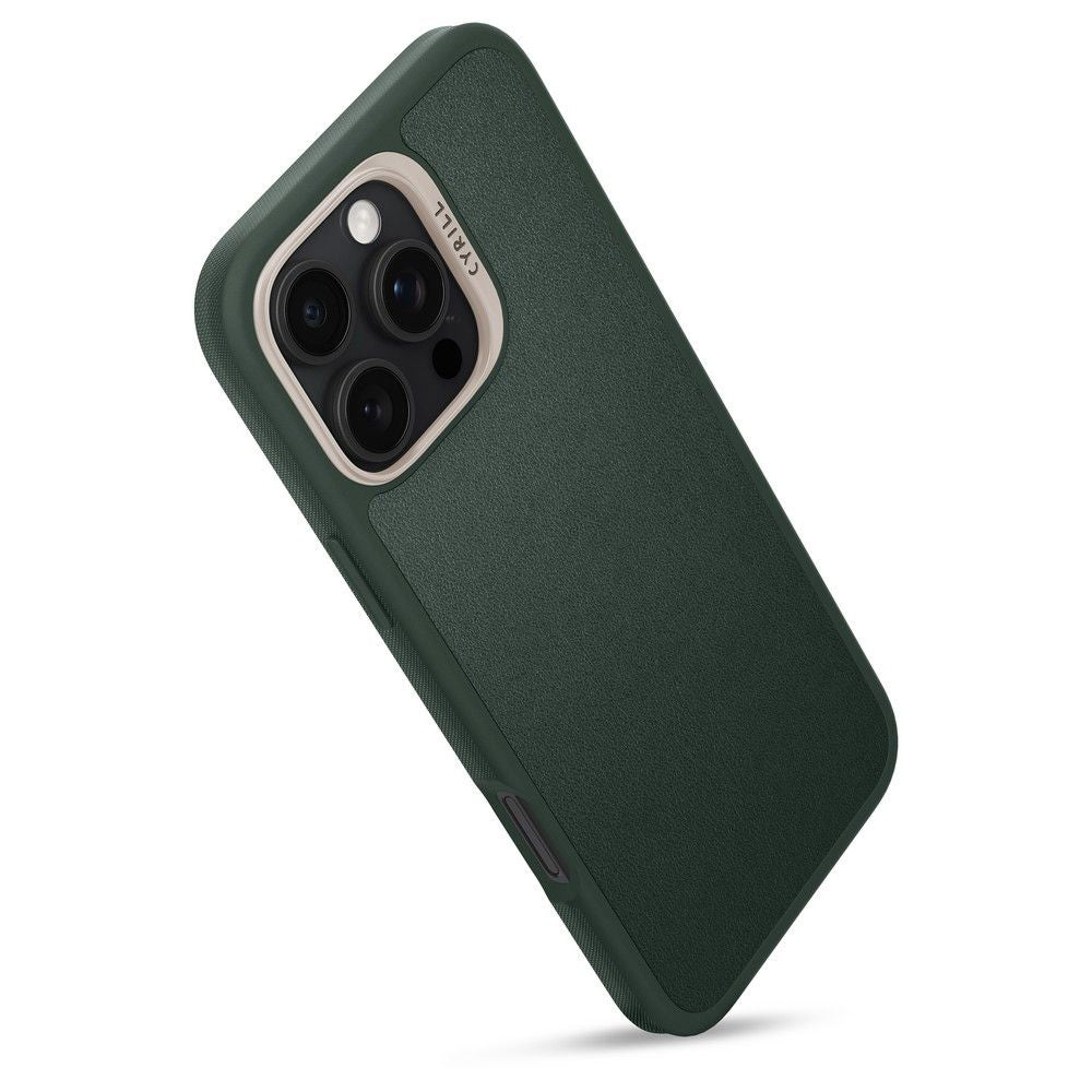MagSafe-deksel for Apple iPhone 16 Pro Max, Spigen, Cyrill Kajuk, Satenggrønn ACS08398