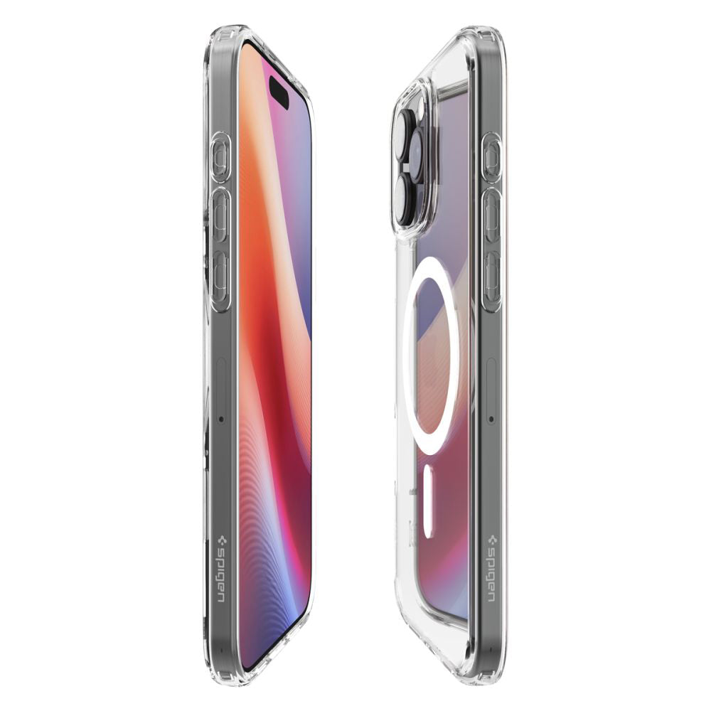 MagSafe-deksel for Apple iPhone 16 Pro Max, Spigen, Ultra Hybrid, Hvit ACS07998
