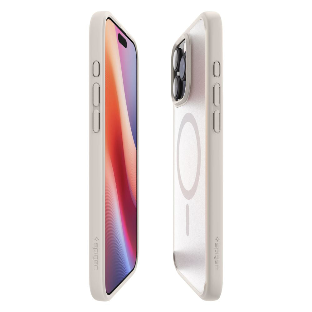 MagSafe-deksel for Apple iPhone 16 Pro Max, Spigen, Ultra Hybrid, Satin Bronse ACS08382