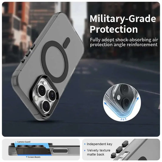 MagSafe-deksel for Apple iPhone 16 Pro Max, Techsuit, CandyCase, Lilla