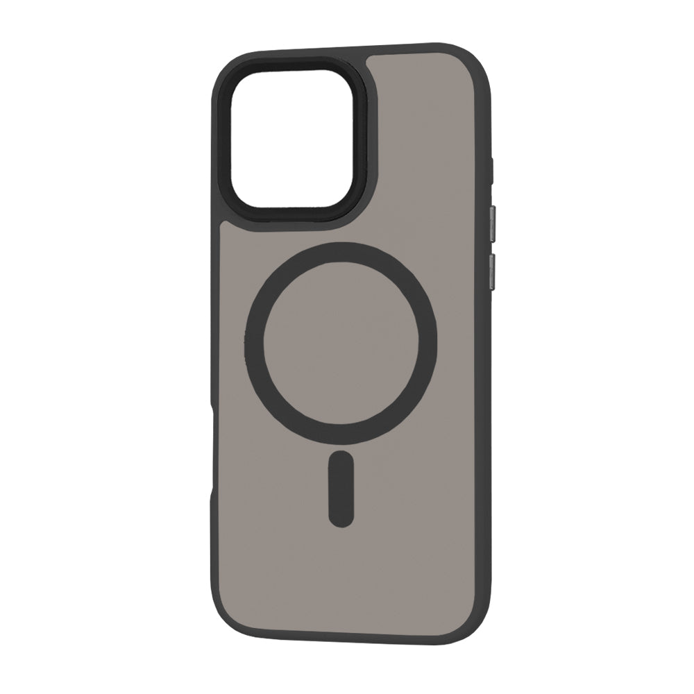MagSafe-deksel for Apple iPhone 16 Pro Max, Techsuit, HaloFrost, Svart