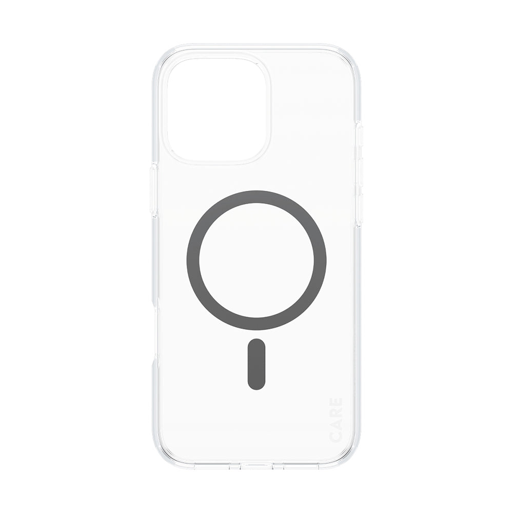 MagSafe-deksel for Apple iPhone 16 Pro, PanzerGlass, Care Urban Combat, Svart Transparent