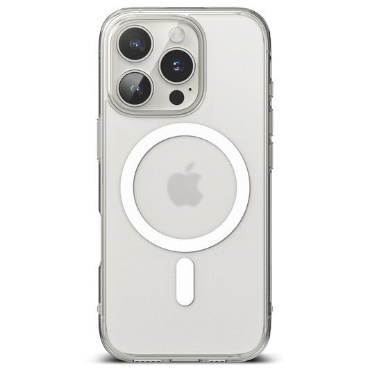 MagSafe-deksel for Apple iPhone 16 Pro, Ringke, Fusion, Matt Transparent