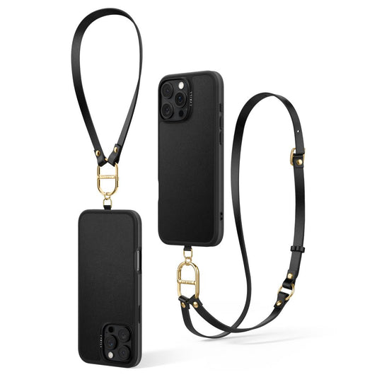 MagSafe-deksel for Apple iPhone 16 Pro, Spigen, Cyrill Kajuk Classic Charm, Svart