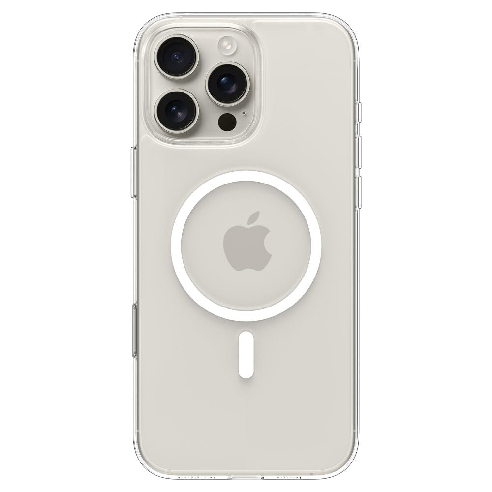 MagSafe-deksel for Apple iPhone 16 Pro, Spigen, Thin Fit, Hvit ACS09316