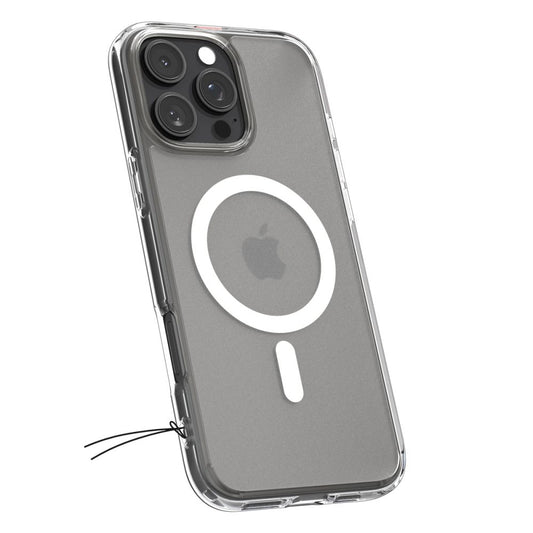 MagSafe-deksel for Apple iPhone 16 Pro, Spigen, Ultra Hybrid, Satinert Transparent ACS08133