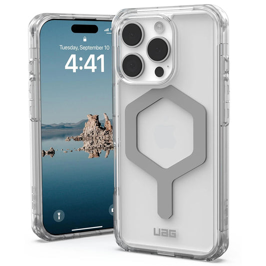 MagSafe-deksel for Apple iPhone 16 Pro, Urban Armor Gear, Plyo, Transparent