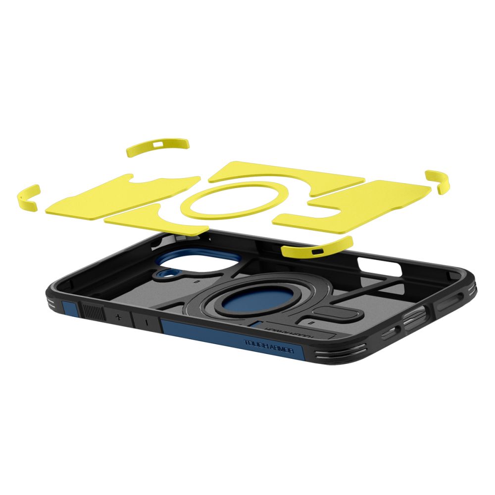 MagSafe-deksel for Apple iPhone 16, Spigen, Tough Armor, Marineblå ACS08217