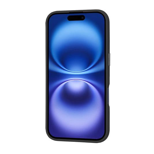 MagSafe-deksel for Apple iPhone 16, Techsuit, HaloFrost, Svart