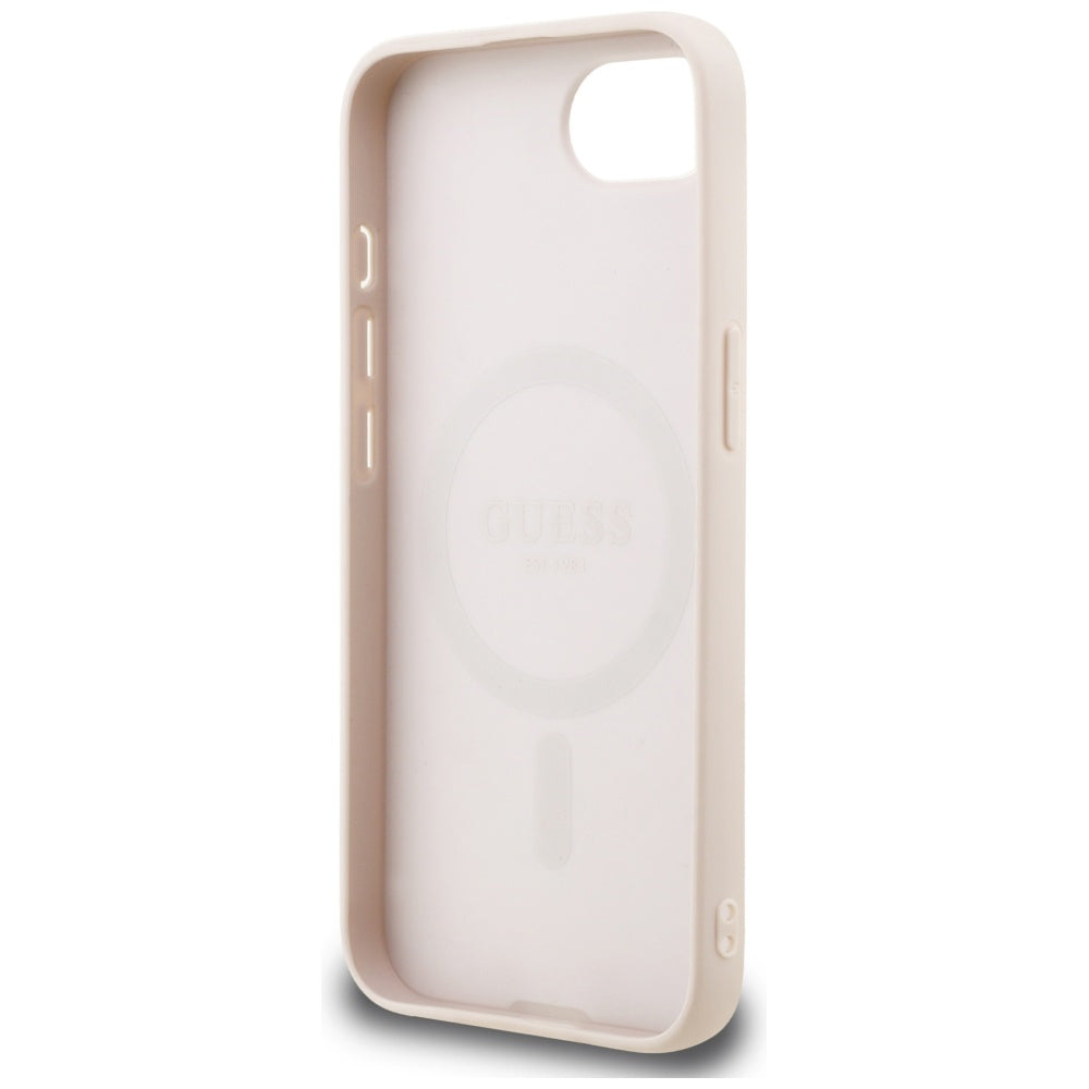 MagSafe-deksel for Apple iPhone 17e / 16e, Guess, 4G Classic, Rosa