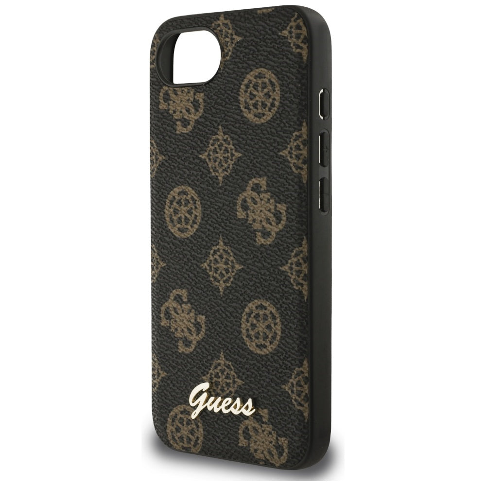 MagSafe-deksel for Apple iPhone 17e / 16e, Guess, Peony Script, Svart