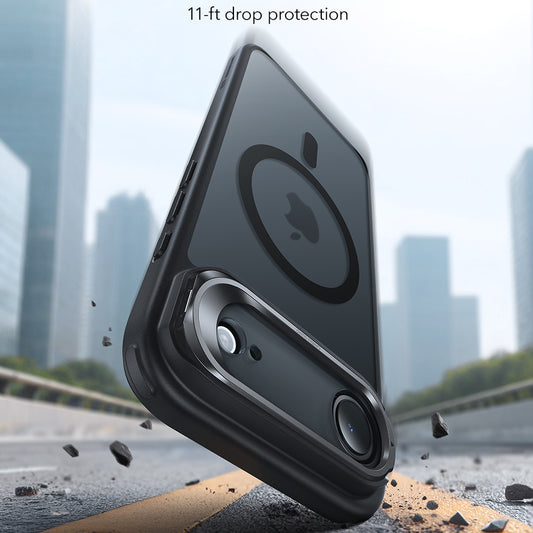 MagSafe-deksel for Apple iPhone 17 Air, ESR, Classic Hybrid Kickstand, Satin Sort