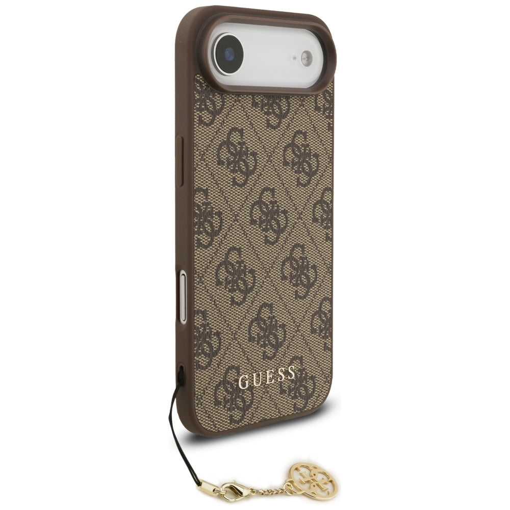 MagSafe-deksel for Apple iPhone 17 Air, Guess, 4G Charm Cradle, Brun