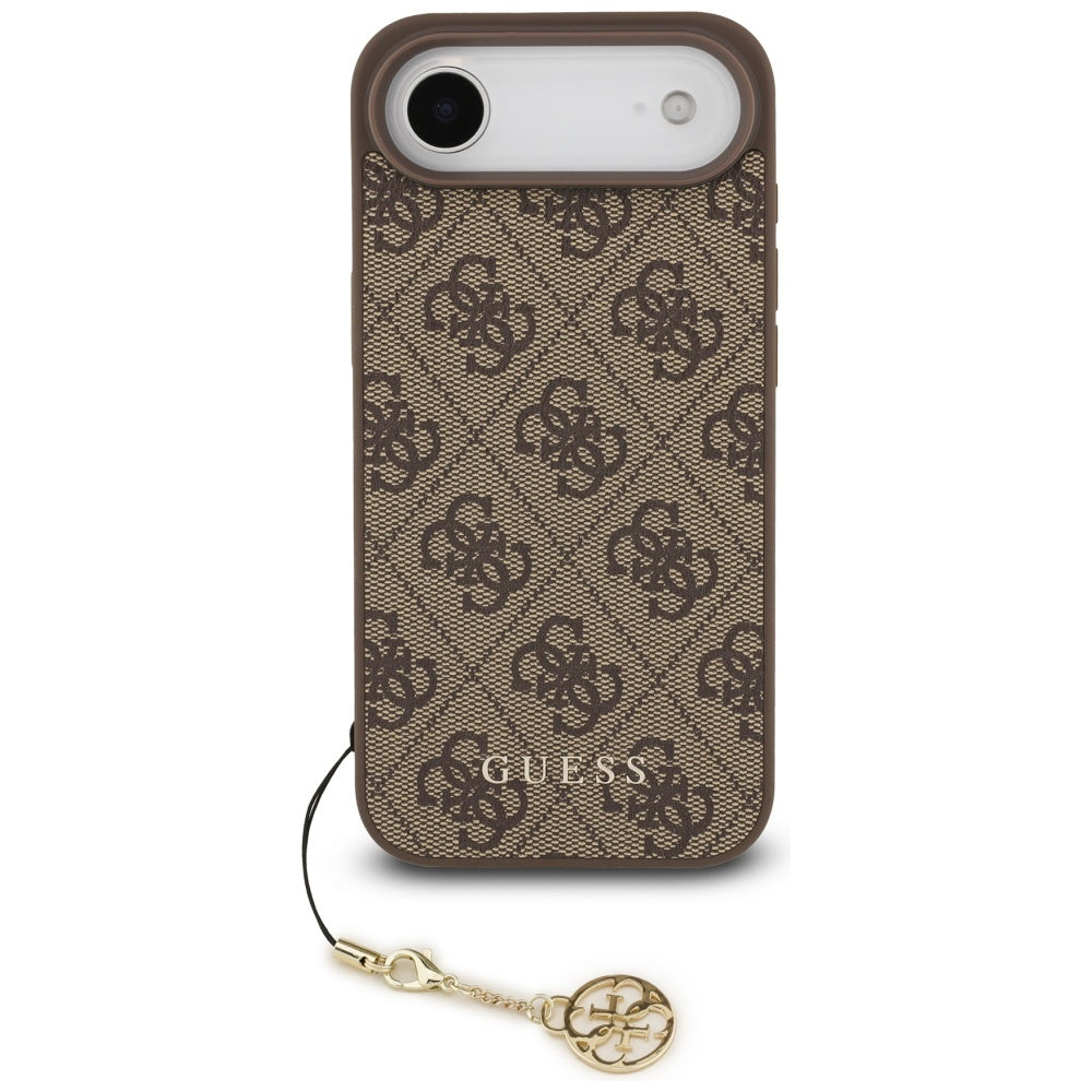 MagSafe-deksel for Apple iPhone 17 Air, Guess, 4G Charm Cradle, Brun