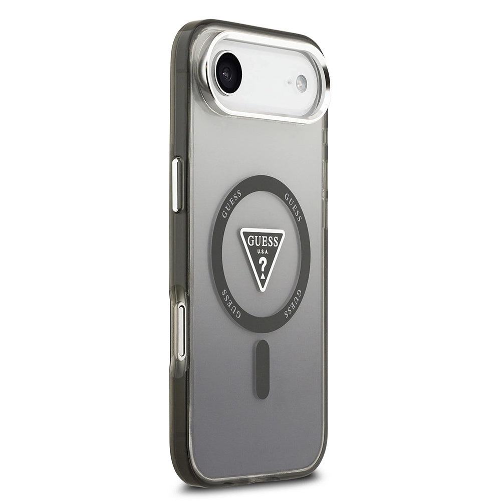 MagSafe-deksel for Apple iPhone 17 Air, Guess, IML Gradient Triangle Logo, Svart