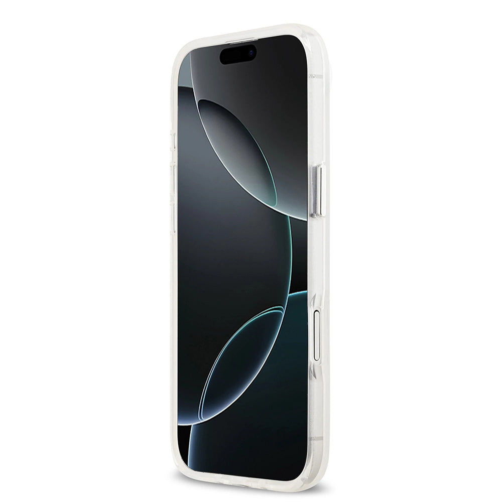 MagSafe-deksel for Apple iPhone 17 Air, Guess, IML Gradient Triangle Logo, Gjennomsiktig