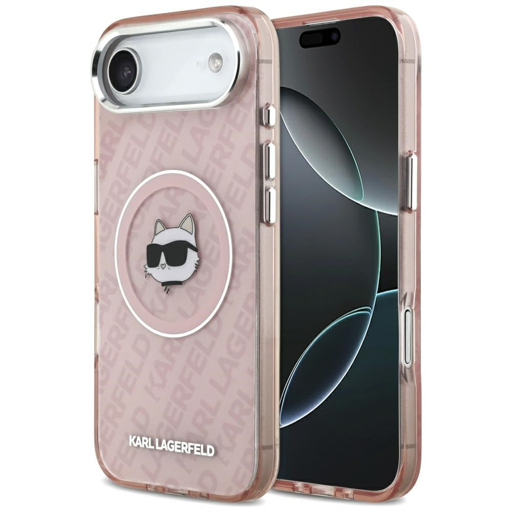 MagSafe-deksel for Apple iPhone 17 Air, Karl Lagerfeld, IML Choupette`s Head, Rosa
