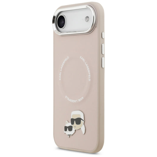 MagSafe-deksel for Apple iPhone 17 Air, Karl Lagerfeld, Karl & Choupette Pins, Rosa
