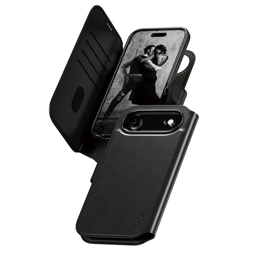 MagSafe-deksel for Apple iPhone 17 Air, PanzerGlass, Care Feature Tango Two-in-One, Svart